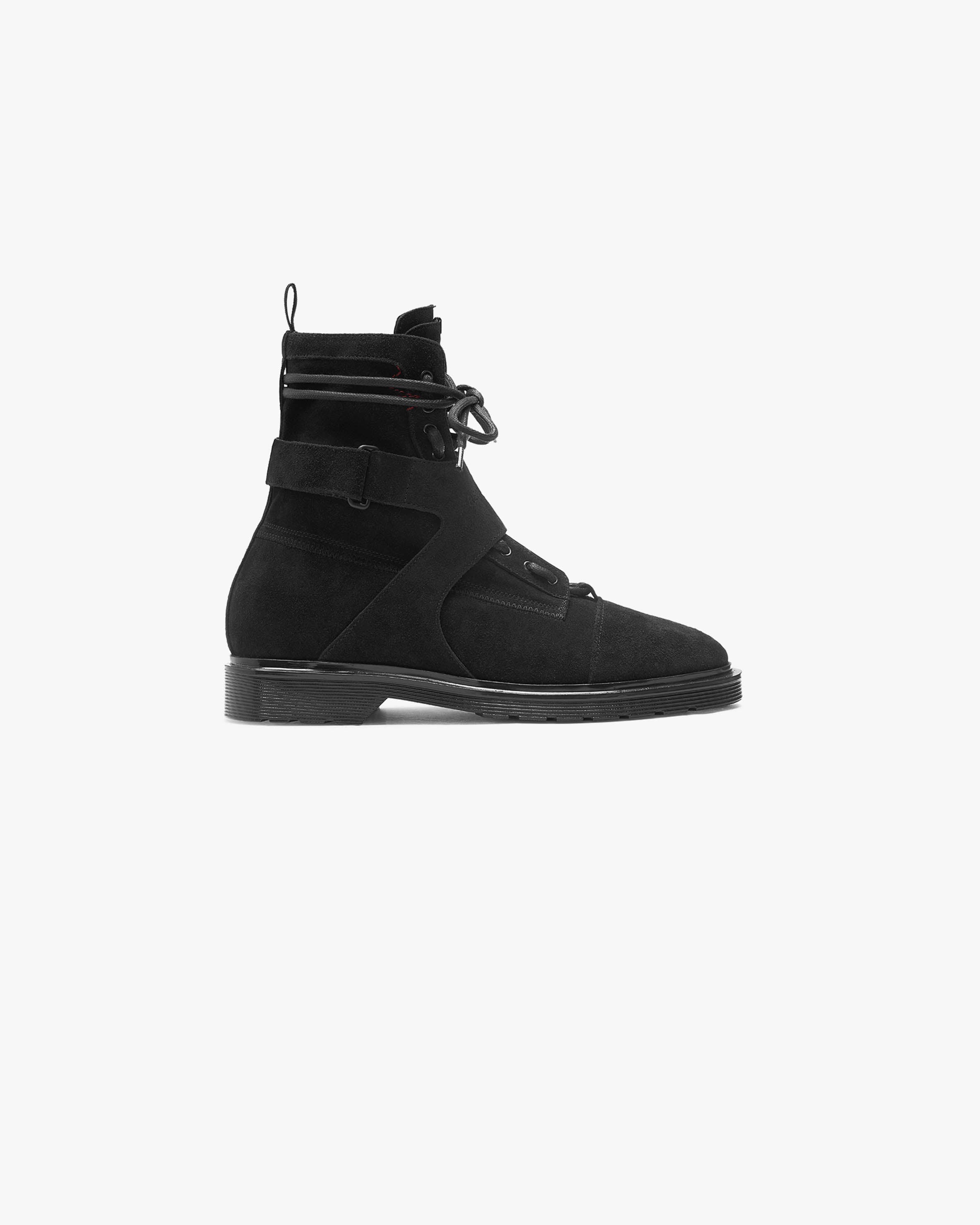 Hot Sale Work Boot – Black Suede